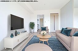 UR幕張ベイタウンミラマール 3階1LDKのリビング/ダイニング