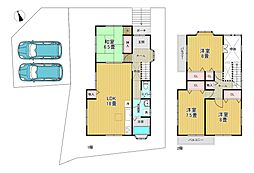 大津市木の岡町　中古戸建 4LDKの間取り
