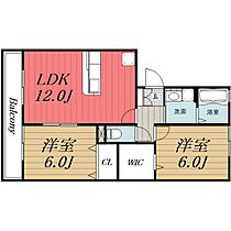 千葉県千葉市稲毛区園生町（賃貸アパート2LDK・3階・56.00㎡） その2