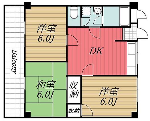 武蔵屋グランパレスA_間取り_0