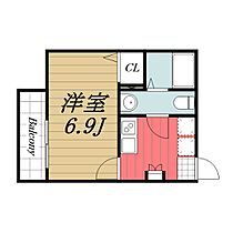 MQuarto  ｜ 千葉県千葉市中央区白旗3丁目（賃貸アパート1K・1階・20.43㎡） その2