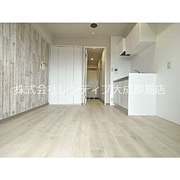 おおさか東線 城北公園通駅 徒歩5分の賃貸マンション 9階ワンルームのリビング/ダイニング