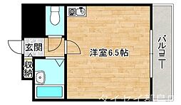 マンションSumus ワンルームの間取図画像