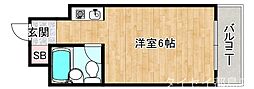 ジオナ関目 ワンルームの間取図画像