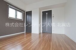 Osaka Metro千日前線 新深江駅 徒歩3分の賃貸マンション 7階1Kのリビング/ダイニング