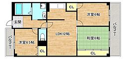 プレミール巽 3LDKの間取図画像