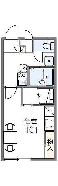 レオパレスＴＩＡ　II 201｜兵庫県姫路市書写(賃貸アパート1K・2階・22.70㎡)の写真 その2