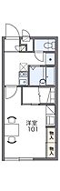 レオパレスＥＳＰＡＣＩＯ 208 ｜ 兵庫県加西市北条町北条264-1（賃貸アパート1K・2階・23.18㎡） その2