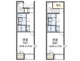 レオネクストバロー 101 ｜ 兵庫県加西市北条町北条字本町1050（賃貸アパート1K・1階・26.57㎡） その2