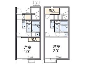 レオネクストコナ＆サンI 109 ｜ 兵庫県明石市二見町福里371（賃貸アパート1K・1階・23.27㎡） その2