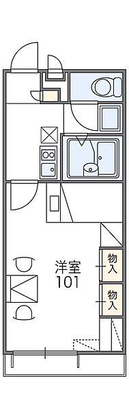 レオパレス東原 203｜兵庫県明石市大久保町西島(賃貸アパート1K・2階・23.18㎡)の写真 その2