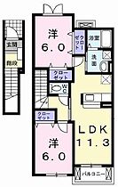 ウィル　ヴェスティージ　壱番館 204 ｜ 兵庫県西脇市下戸田（賃貸アパート2LDK・2階・58.48㎡） その2