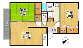 アベニール22 B105 ｜ 兵庫県神戸市北区藤原台南町 3丁目2-16（賃貸アパート2LDK・1階・56.36㎡） その2