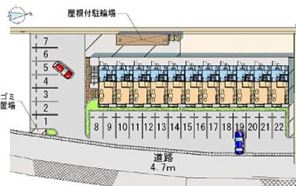 画像7:駐車場