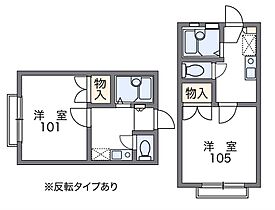 レオパレスナカムラII 106 ｜ 兵庫県明石市二見町西二見807-1（賃貸アパート1K・1階・20.00㎡） その2