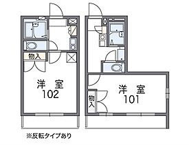 レオパレスＫＵＷＡＤＡ 110 ｜ 兵庫県姫路市書写2459（賃貸アパート1K・1階・23.18㎡） その2