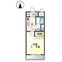 グランディール姫路  ｜ 兵庫県姫路市上大野 4丁目（賃貸アパート1K・1階・25.56㎡） その2