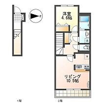 フロール・デ・セレッソII  ｜ 兵庫県丹波市氷上町石生（賃貸アパート1LDK・2階・42.89㎡） その2