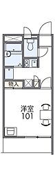 間取図画像 1K