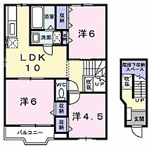 サンセ－ルI 201 ｜ 兵庫県加東市下滝野 1丁目（賃貸アパート3LDK・2階・65.57㎡） その2