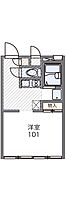 レオパレスレヴェルベールI 203 ｜ 兵庫県姫路市南畝町 1丁目47（賃貸マンション1K・2階・23.18㎡） その2