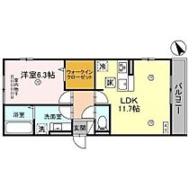 クオーレ神和 301 ｜ 兵庫県明石市貴崎 3丁目15-40（賃貸マンション1LDK・3階・46.28㎡） その2