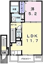 カプリＣ 202 ｜ 兵庫県神崎郡福崎町福田（賃貸アパート1LDK・2階・43.32㎡） その2