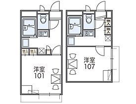 レオパレスモンテ　シャンス 203 ｜ 兵庫県三田市三輪 3丁目6-15（賃貸アパート1K・2階・20.28㎡） その2