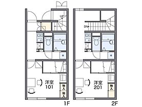 レオパレス昭和町 110 ｜ 兵庫県豊岡市昭和町2-4（賃貸アパート1K・1階・23.27㎡） その2