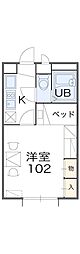 レオパレスアルナージ 2階/206