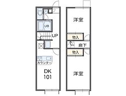 レオパレスベルデュール 1階