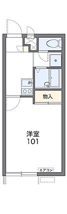レオパレスアメイシャ_間取り_0