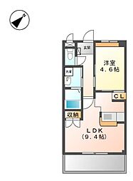 アメニティ・ハイム 2階/-