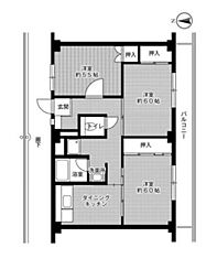 ビレッジハウス奥北野 3階