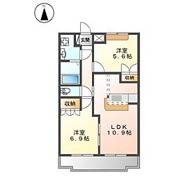 ストークコーポ大津茂 2階/-
