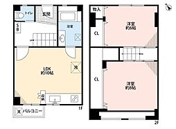 松が丘住宅14号棟 2階/210