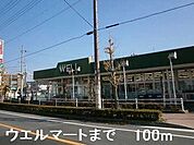 ウエルマートまで100m