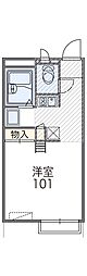 レオパレス正和荘 1Kの間取図画像