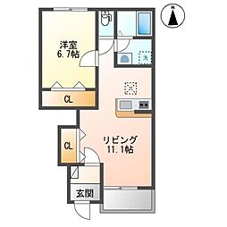 グランディオーズ アリノ 1階/-