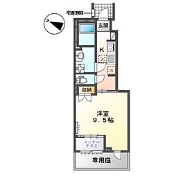 丹波篠山市中野 賃貸アパートII 1階/-