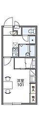 レオパレスたつの中央 1階/105