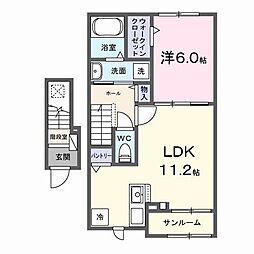 シェルエトワール 2階/202