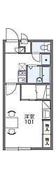 レオパレス天津風 1階/104