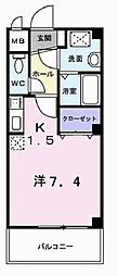 Ｐｉｎｅ　Ｏｎｅ 1階/101
