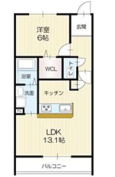 エレアージュ宝殿駅前II 2階