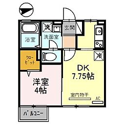 ブランシェ・ドミール B棟 2階/202
