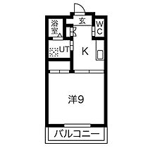 2階 / 1K / 33.22㎡