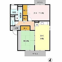 ドミール A 1階