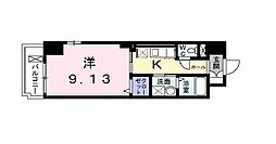 ラ・ブローテ東加古川 1Kの間取図画像