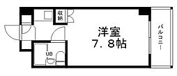 グリーンハイツ梅ケ谷 ワンルームの間取図画像